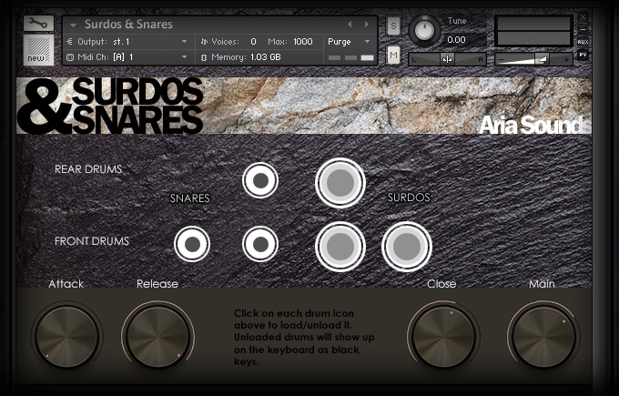 Aria-Sounds-Surdos-Snares