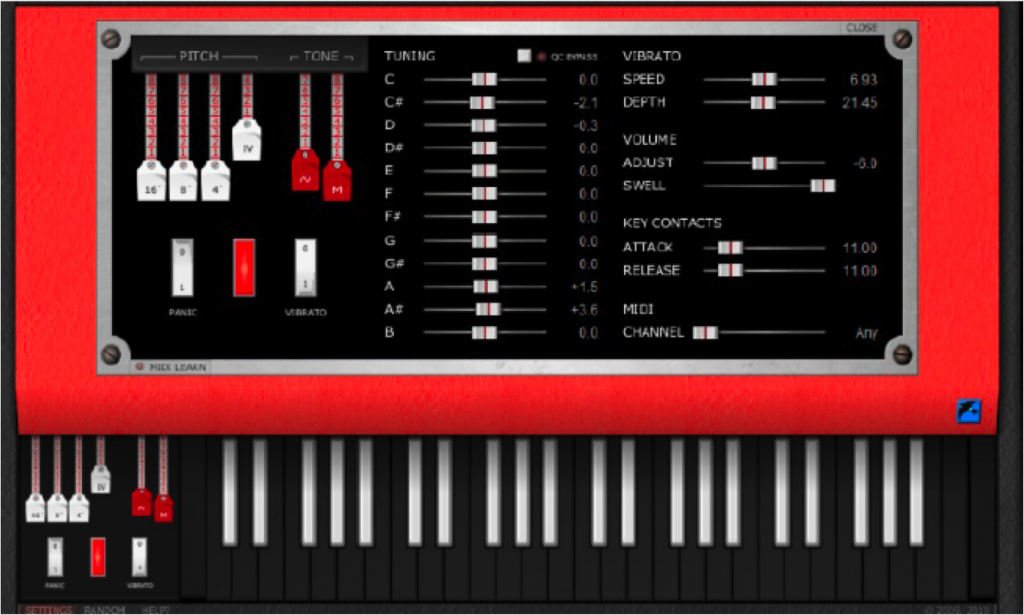 Free virtual organ Steelberry Clones